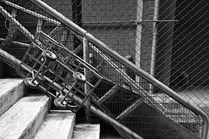 Steps in a lane, Sheung Wan, 22 June 2019