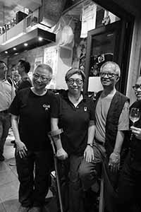 At a goodbye party for Tina So and Lee Chun-chow, Club 71, Central, 3 June 2019