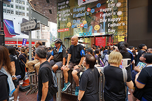 A march from Causeway Bay to Admiralty against the extradition bill, East Point Road, Causeway Bay, 16 June 2019