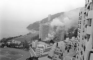 Fire at Scenic Villas, Pokfulam, 10 February 2000