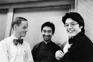 Meal gathering with visiting Mainland artists and other out-of-town guests, Wanchai, 4 December 2001