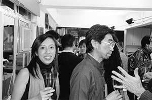 Opening of the Asia Art Archive, Hollywood Centre, Sheung Wan, 7 December 2001