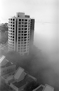 Fog in the  East Lamma Channel, 17 January 2002