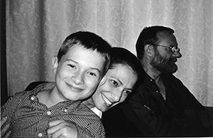 The Kennedy family at the Blue Door Jazz Club, Central, 18 May 2002