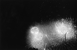 Fireworks display on the fifth anniversary of the handover, 1 July 2002