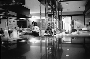 In the Senior Common Room, HKU, 16 May 2003