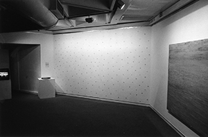 SARS-related artworks by David Clarke in the Pao Galleries, Hong Kong Arts Centre, Wanchai, 22 May 2003