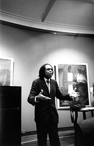 Gilberto Gil, musician and Brazilian Minister of Culture, University Museum and Art Gallery, HKU, 2 March 2004