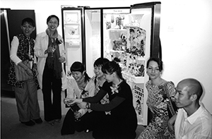 Exhibition opening, Hong Kong Arts Centre, Wanchai, 6 May 2004