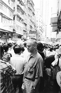 Literature academic Jeremy Tambling on the pro-democracy march from Victoria Park to Central, 1 July 2004