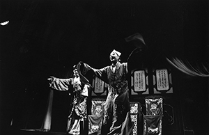 Matshed Chinese opera performance for the Hungry Ghost Festival, Sheung Wan, 4 September 2004