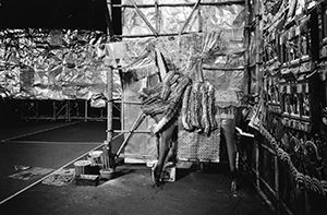 During the Hungry Ghost Festival, Sheung Wan, 4 September 2004