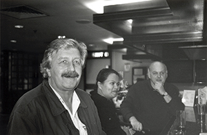 Neil James visiting the Senior Common Room of The University of Hong Kong, 21 March 1997