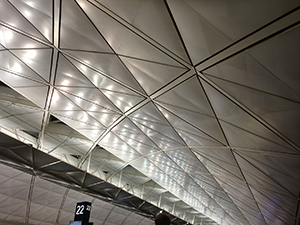 Roof of Hong Kong International Airport, 8 July 2013