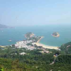 View of Shek O, 20 October 2013