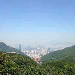 View of Hong Kong Island, 6 October 2013