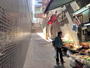 Alleyway near Queen's Road Central, Sheung Wan, 20 February 2014
