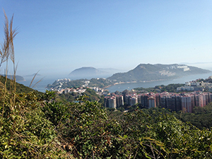 View of Stanley, Hong Kong Island, 2 February 2014
