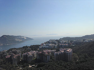 View of Stanley, Hong Kong Island, 2 February 2014