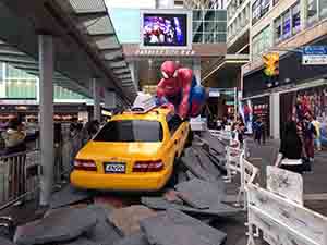 Spiderman, Harbour City, Tsim Sha Tsui, 2 April 2014