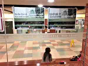Political posters, University of Hong Kong, 11 September 2014