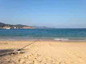 Tung Wan beach, Cheung Chau, 22 November 2014