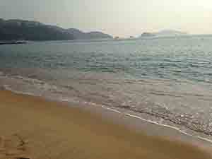 Deep Water Bay Beach, Hong Kong Island, 18 January 2015