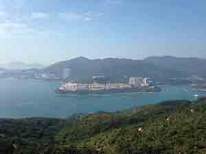 View of the Redhill Peninsula from the Dragon's Back, 4 January 2015