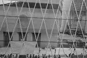 Refllection of buildings on windows, Exchange Square, Central, 23 October 2016