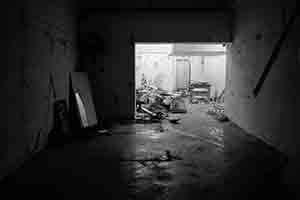 A vacant shop in Sai Ying Pun, Hong Kong Island, 26 October 2016