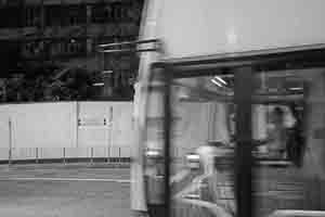 A bus on Queen's Road West, Sai Ying Pun, 27 October 2016