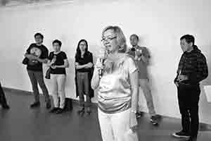 '20 years of Goethe Gallery', book launch at Goethe-Institut Hong Kong, Hong Kong Arts Centre, Wanchai, 5 October 2016
