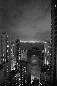 Construction site at 33 Des Voeux Road West,  Sheung Wan, 1 November 2016
