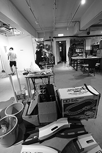 An exhibition space and cafe, Wong Chuk Hang, 15 November 2016