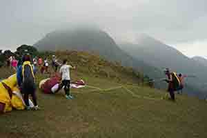 Paragliding, Ma On Shan Country Park, 20 November 2016