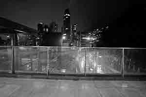 On a bridge over Pokfulam Road, near HKU MTR station, 22 November 2016