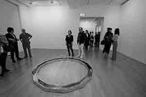 Minimalism exhibition at Gagosian gallery, Pedder Building, Central, 25 November 2016