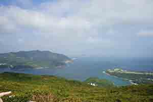 Sea view from Tin Ha Shan, Clear Water Bay Country Park, 11 December 2016