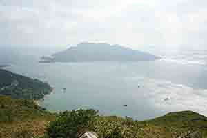 Sea view from Tin Ha Shan, Clear Water Bay Country Park, 11 December 2016