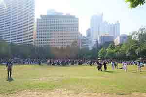 Foreign domestic helpers gathering, Victoria Park, Causeway Bay, 18 December 2016