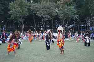 Indonesian dance, Victoria Park, Causeway Bay, 18 December 2016