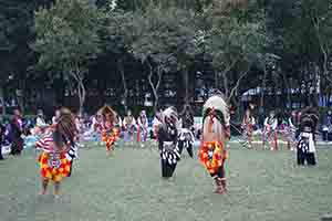 Indonesian dance, Victoria Park, Causeway Bay, 18 December 2016