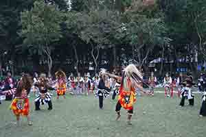 Indonesian dance, Victoria Park, Causeway Bay, 18 December 2016