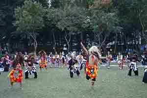 Indonesian dance, Victoria Park, Causeway Bay, 18 December 2016