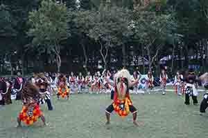 Indonesian dance, Victoria Park, Causeway Bay, 18 December 2016