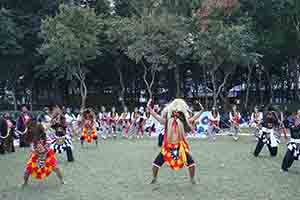 Indonesian dance, Victoria Park, Causeway Bay, 18 December 2016