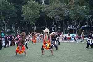 Indonesian dance, Victoria Park, Causeway Bay, 18 December 2016