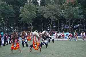 Indonesian dance, Victoria Park, Causeway Bay, 18 December 2016