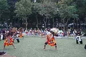 Indonesian dance, Victoria Park, Causeway Bay, 18 December 2016