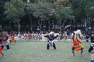 Indonesian dance, Victoria Park, Causeway Bay, 18 December 2016